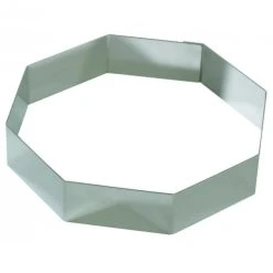 MALLARD FERRIERE Octogone à Mousse Inox 26 Cm X H 4,5 Cm Mallard