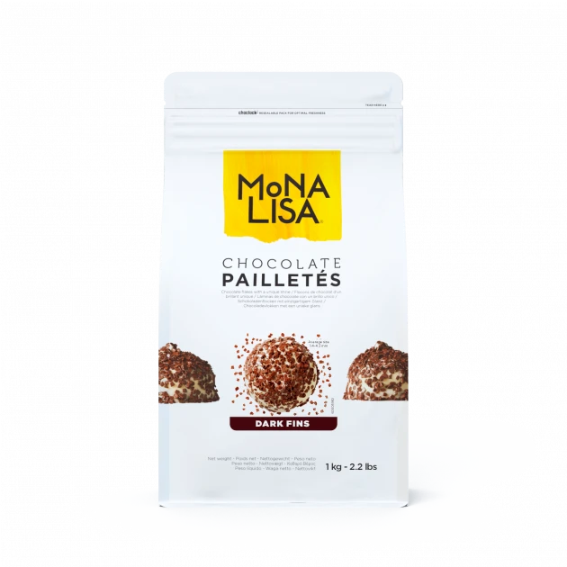 Barry Pailletés Fins Chocolat 1 Kg Mona Lisa