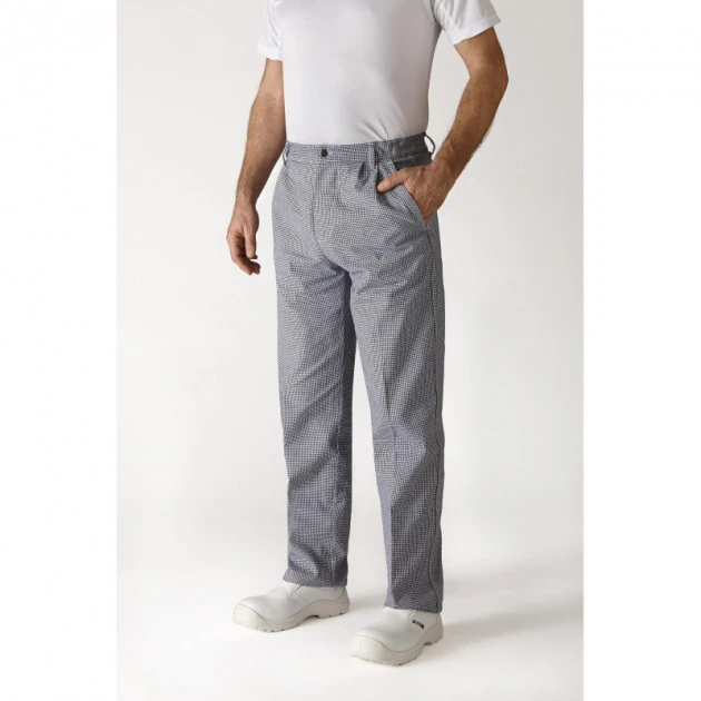 Pantalon De Cuisine Mixte Pied De Poule OURAL T.46 Robur