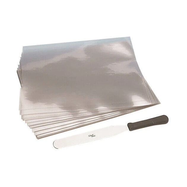 Paquet De 10 Feuilles Guitare 100 Microns 60 X 40 Cm Matfer