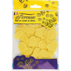 Petits Œufs Azyme Jaune 2,8 X 1,8 Cm Florensuc