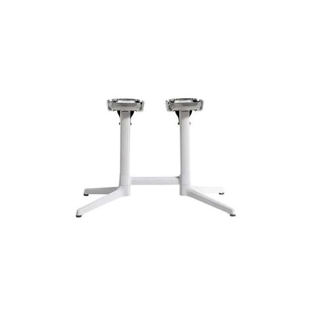 Pied De Table Double Gris Platinium X 2.0 Grosfillex
