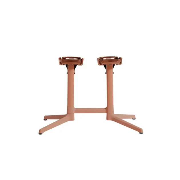 Pied De Table Double Terracotta X 2.0 Grosfillex