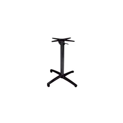 Pied De Table En Métal Epoxy Noire Koné Lyrose