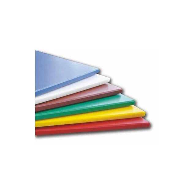 COMAS Planche à Découper 40x30 Cm H 2cm Polyéthylène Blanc – Image 2