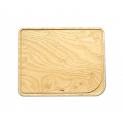 Planche à Découper Bois Avec Rigole 35 X 25 Cm Pebbly