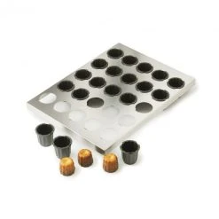 MATFER Plaque De 30 Cannelés 3,5 Cm Exoglass 40 X 30 Cm