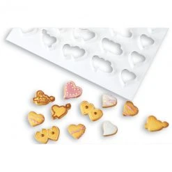 MALLARD FERRIERE Plaque Découpoirs Coeurs