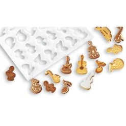 MALLARD FERRIERE Plaque Découpoirs Musique