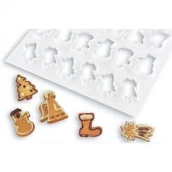 MALLARD FERRIERE Plaque Découpoirs Noel