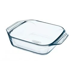 Plat à Four En Verre Carré 29 X 23 Cm 2,3 L Irrésistible Pyrex