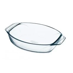 Plat à Four En Verre Ovale 40 X 28 Cm 4 L Irrésistible Pyrex