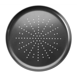 Plat à Pizza Rond Moka Ø28 Cm Ibili