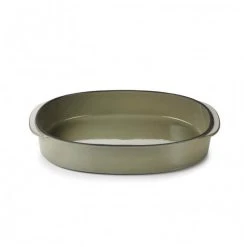 Plat Oblong Cardamome 34 X 25 Cm Caractère Culinaire Revol