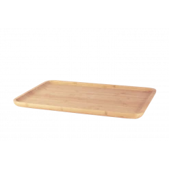 Plateau De Service En Bambou 42 X 30 Cm Pebbly