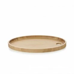 Plateau Pour Assiette Ovale Bambou 36,5 X 25 Cm Basalt Revol