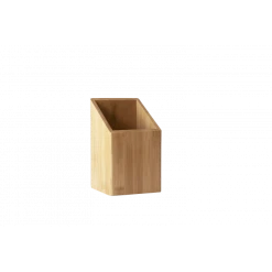 Pot Ă Ustensiles Bambou 11 X 11 Cm X H 18 Cm Pebbly