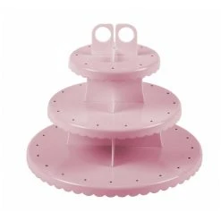 Présentoir à Cupcakes Plastique Ø 30 Cm X H 24 Cm Ibili