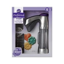 Presse à Biscuits En Métal +12 Disques Wilton