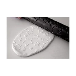 Silikomart Rouleau à Empreinte Etoiles Pour Pâte à Sucre