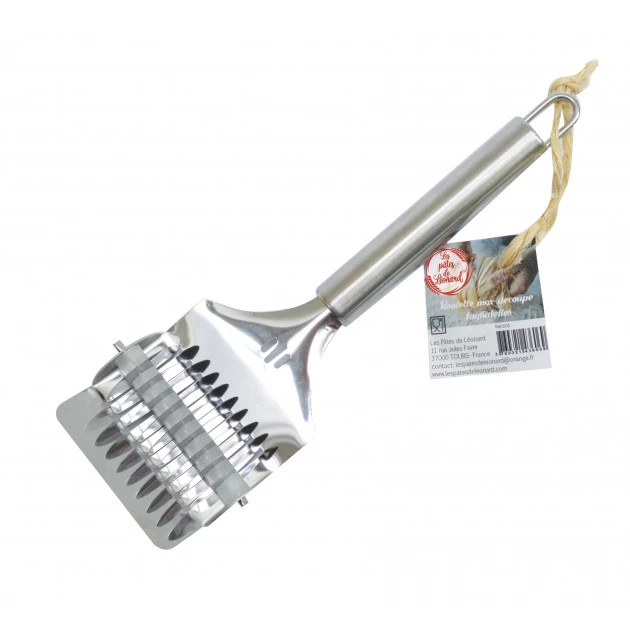 LES PATES DE LEONARD Roulette à Pâtes Inox Tagliatelles Les Pâtes De Léonard