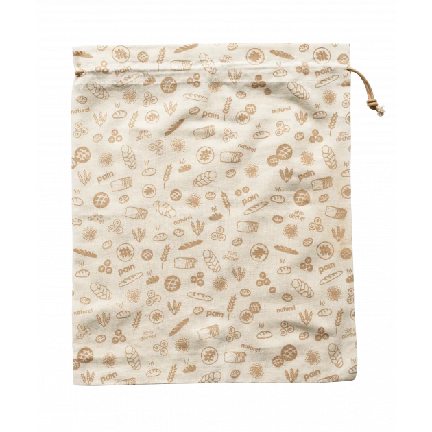 Sac Ă Vrac Coton Bio Brun 50 X 45 Cm Pebbly
