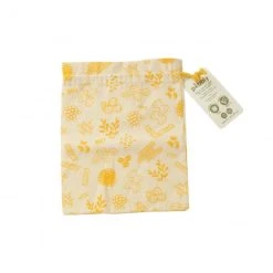 Sac Ă Vrac Coton Bio Jaune 20 X 25 Cm Pebbly