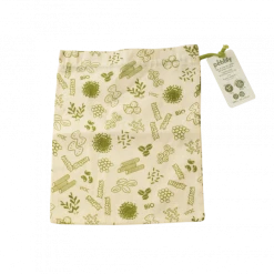 Sac Ă Vrac Coton Bio Vert 25 X 30 Cm Pebbly