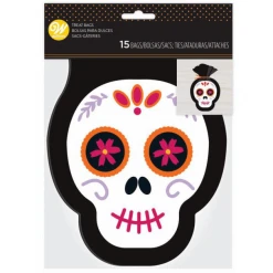 Sachet Bonbon Crâne Halloween Wilton (x15)