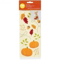 Sachet Bonbon Motif Automne (x20) Wilton