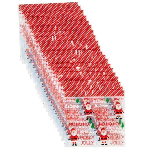 Wilton Sachet Confiserie Noël Refermable 18x20 Cm (x20) – Image 2