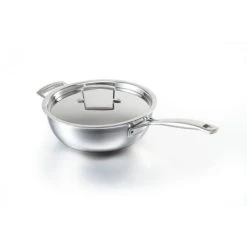 Sauteuse Du Chef Inox 24 Cm Avec Couvercle Le Creuset