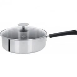 Sauteuse Mutine Ø 24 Cm Manche Fixe Anti-Adhésive Inox Cristel