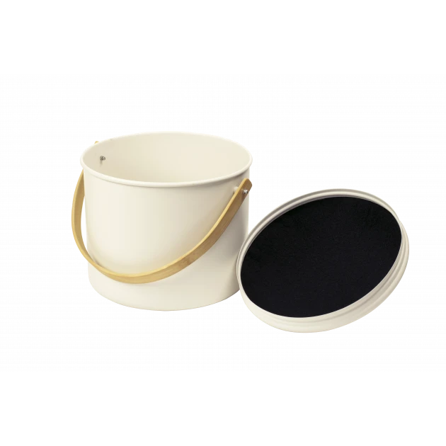 Seau à Compost Crème 7 L Pebbly – Image 3
