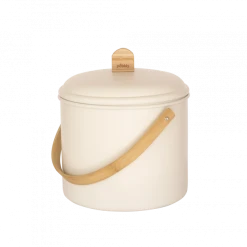 Seau à Compost Crème 7 L Pebbly