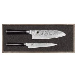 Set Couteau Santoku Et Couteau Universel Shun Classic Damas Kai