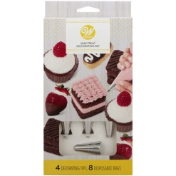 Set De Décoration Mini Pâtisseries 12 Pièces Wilton