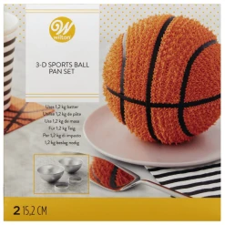 Set De Moules à Gâteau Ballon De Foot Wilton