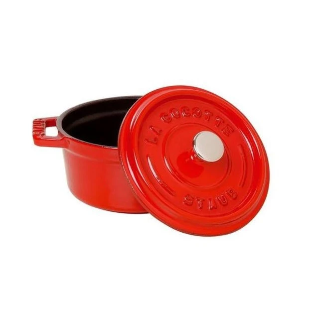 STAUB Cocotte Fonte Ronde 18 Cm Rouge Cerise 1,7 L – Image 2