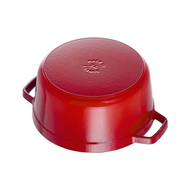 STAUB Cocotte Fonte Ronde 26 Cm Rouge Cerise 5,2 L – Image 3