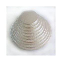 Funcakes Support Gâteau Rond Ø 40 Cm Argenté