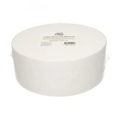 Funcakes Support Polystyrène Rond H10 Cm Ø 25 Cm