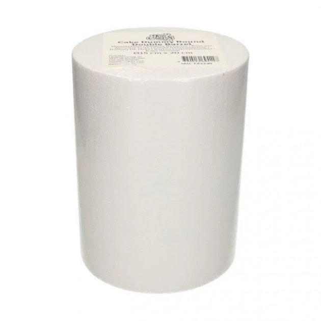 Support Polystyrène Rond Ø 15 Cm H 20 Cm Funcakes – Image 2