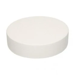 Support Polystyrène Rond Ø 20 Cm H 5 Cm Funcakes