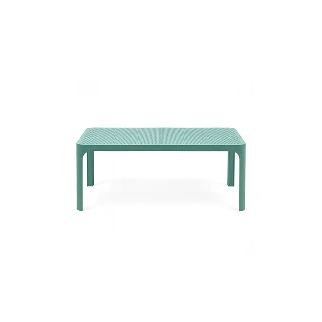 Table Basse En Résine 60 X 100 Cm Vert D'Eau Net Nardi