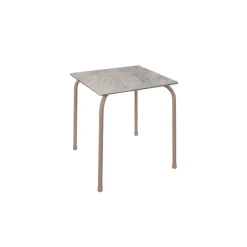 Table Carrée 70 X 70 Cm Béton Rodas Ezpeleta