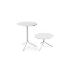 Table Convertible En Polypropylène Spritz Blanche Nardi