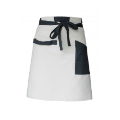 Tablier De Cuisine Crème Et Ardoise Pebbly