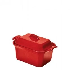 Terrine à Foie Gras Avec Presse 0,6L Emile Henry - Couleur Grand Cru