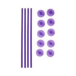 Tiges Pour Pièce Montée (x4) Et Capuchons (x10) Wilton